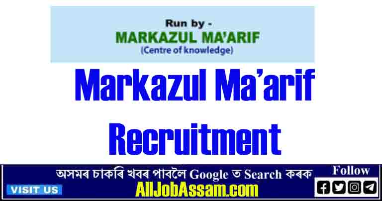 Markazul Ma’arif Recruitment: Empowering Education and Skill Development
