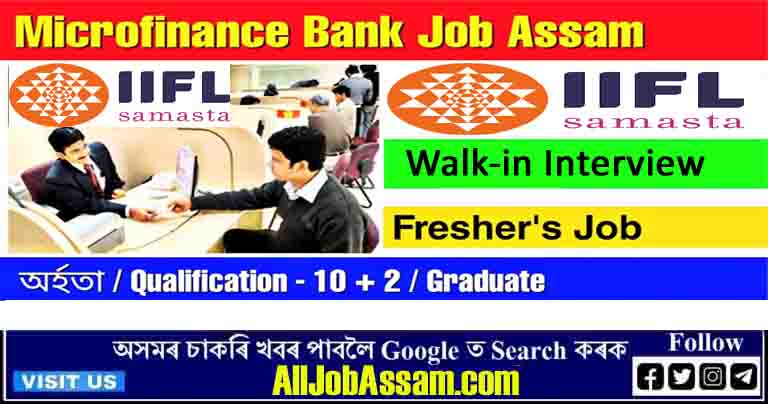 Assam Microfinance Bank Job 2023: Latest Freshers vacancy 2023