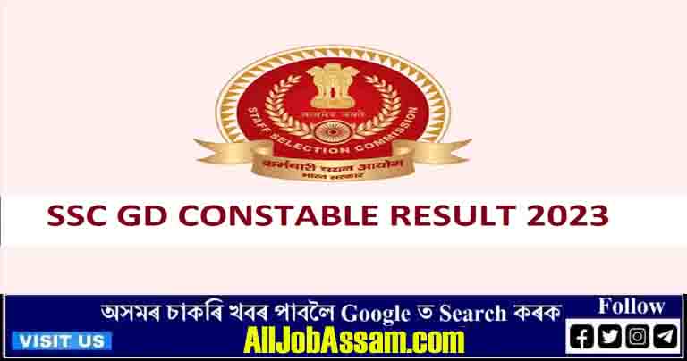 SSC GD PET PST Result 2023: GD Constable Results For Physical Test, Cutoff @Ssc.Nic.In