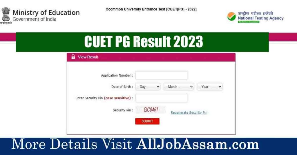 CUET PG Result 2023 Declared – Check Your Scores Now!