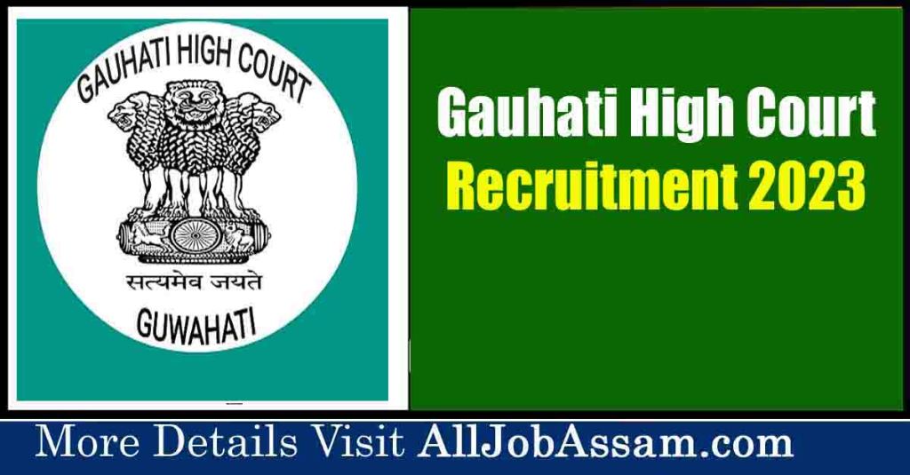 Gauhati High Court Recruitment 2023: Apply for Research Associate Vacancy