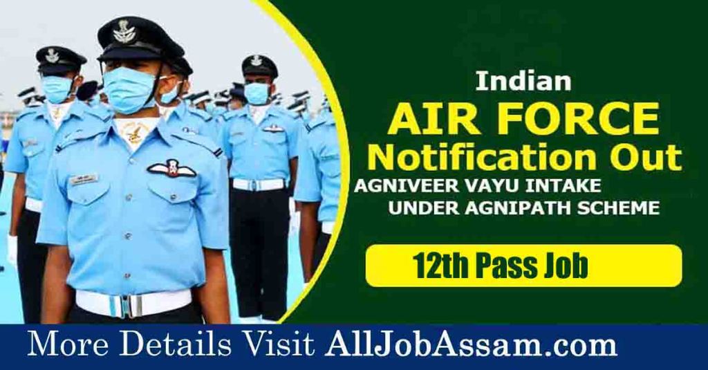 Indian Air Force Agniveer Vayu Recruitment 2023: Apply Online Now
